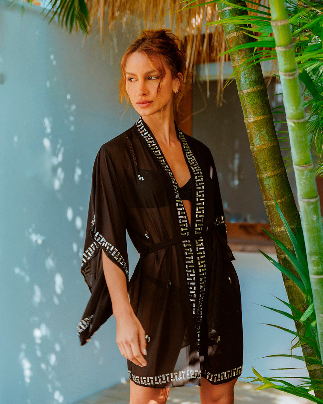 Kimono Zamzibar Negro